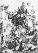 Albrecht Durer, St Jerome Penitent in the Wilderness